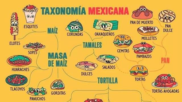 It All Makes Sense Now! Taxonomy of Mexican Food (toon) - POCHO