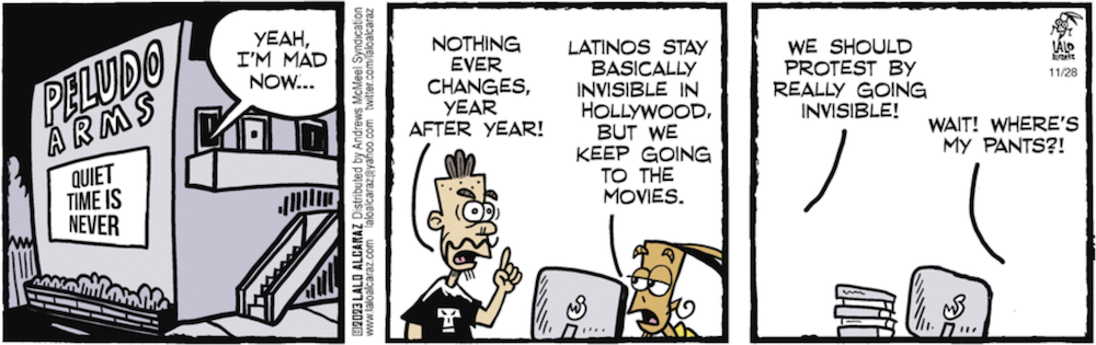 La Cucaracha: Hollywood Is So White Because We're Invisible - POCHO